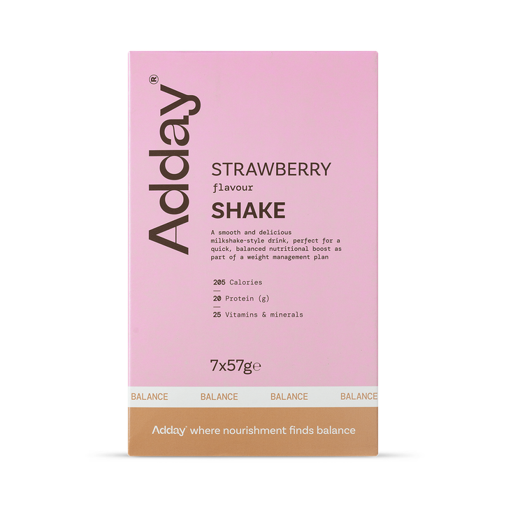 Adday Shake Strawberry 7 x 57 g